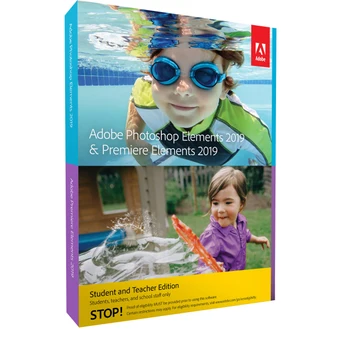 Adobe PhotoShop and Premiere Elements 19 Graphics Software