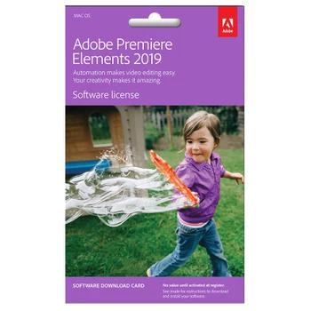 Adobe Premier Elements 2019 Graphics Software