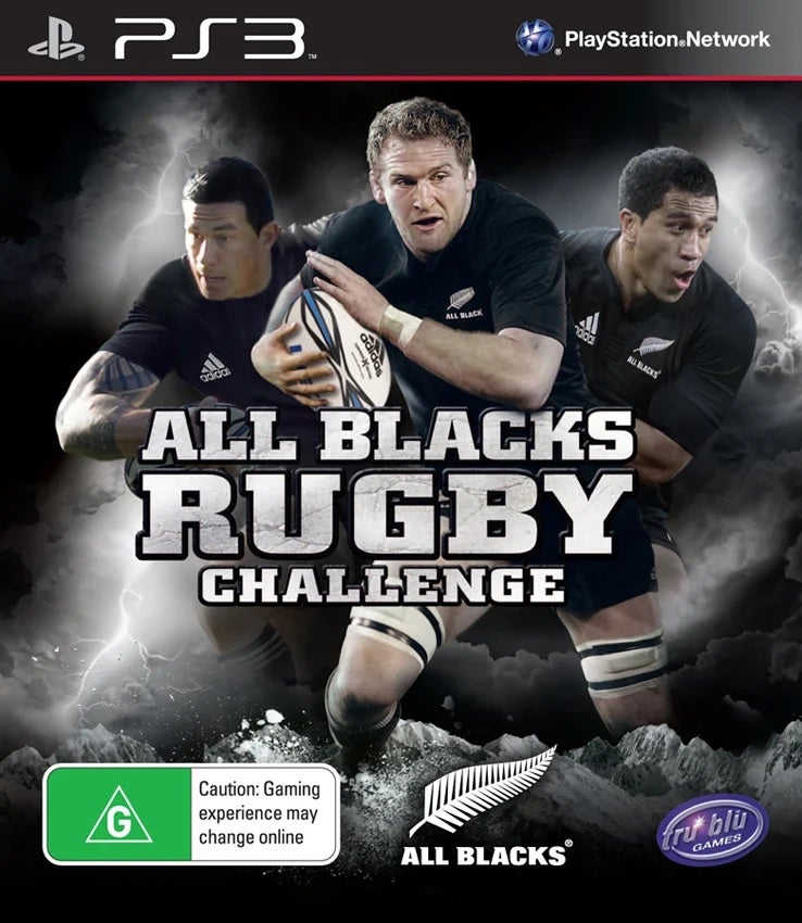 Tru Blu Entertainment All Blacks Rugby Challenge Refurbished PS3 Playstation 3 Game