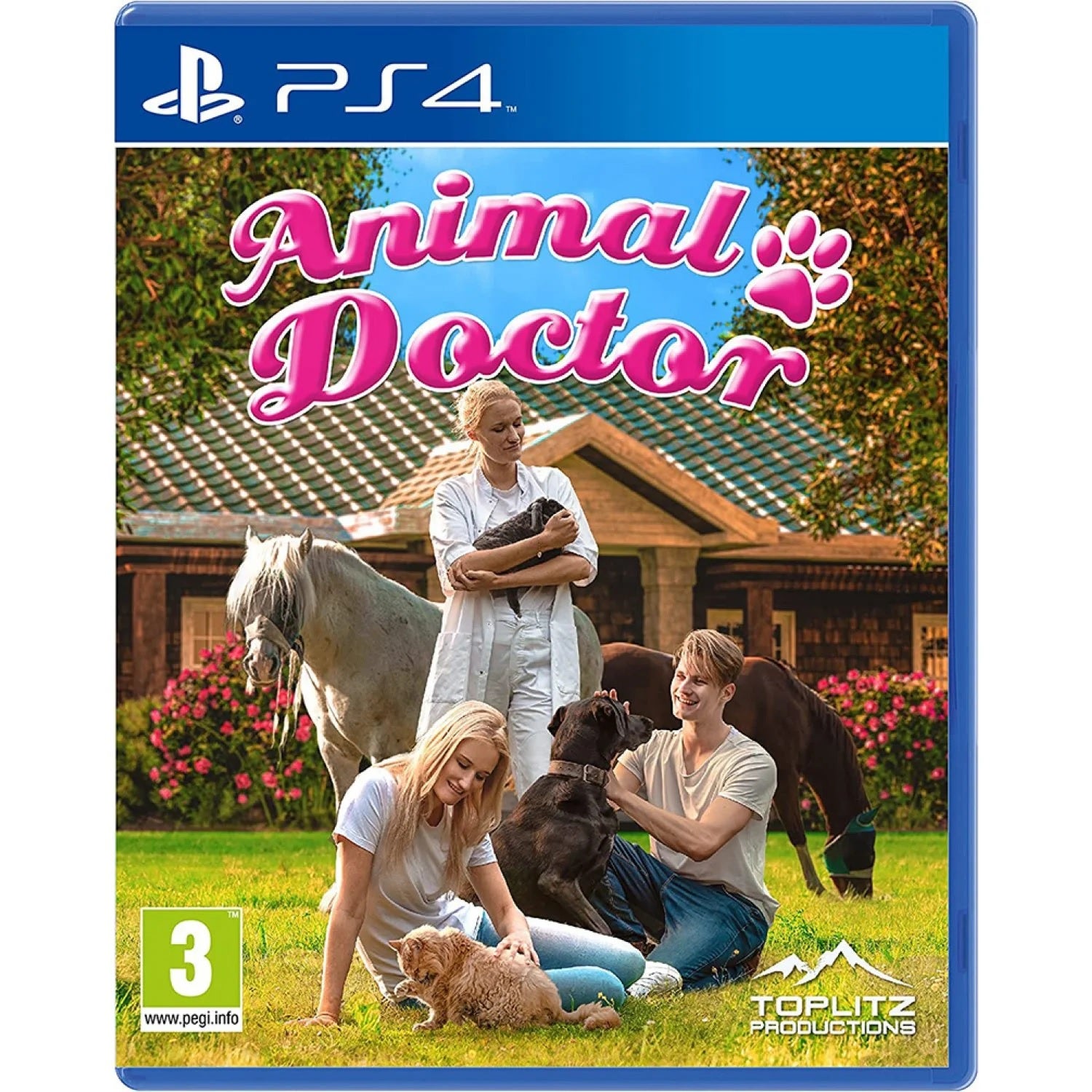Toplitz Productions Animal Doctor PS4 Playstation 4 Game