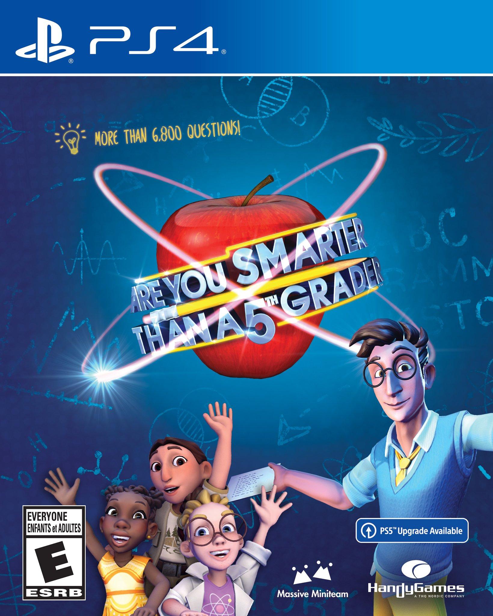THQ Are You Smarter Than A 5th Grader PS4 Playstation 4 Game