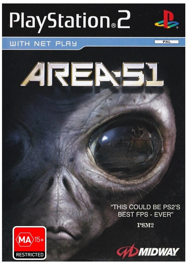 Midway Games Area 51 Refurbished PS2 Playstation 2 Game
