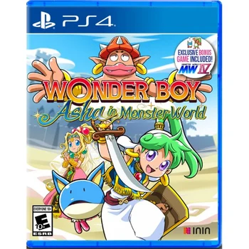 ArtDink Wonder Boy Asha In Monster World PS4 Playstation 4 Game