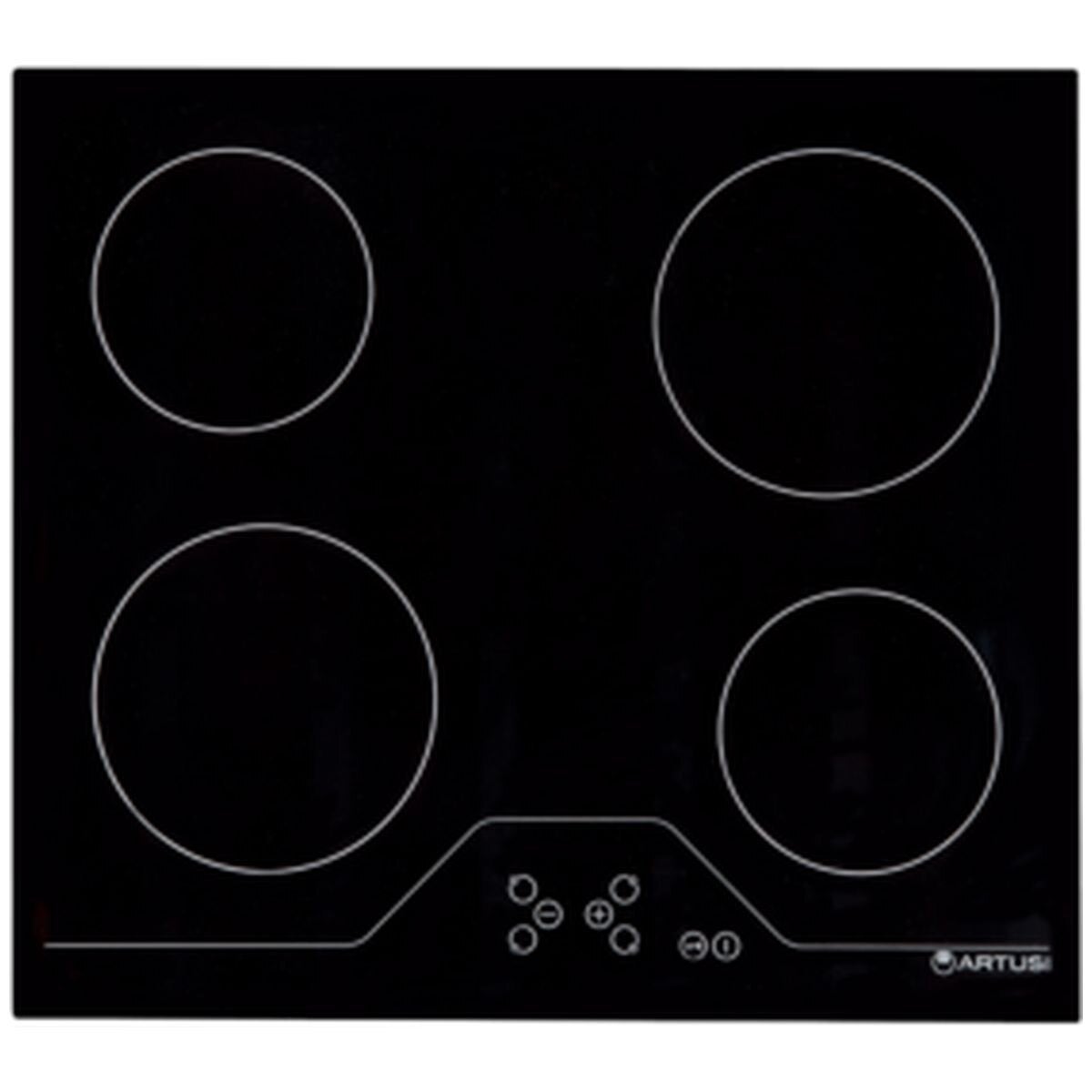 Artusi CACC4A 60cm 4 Zone Ceramic Cooktop