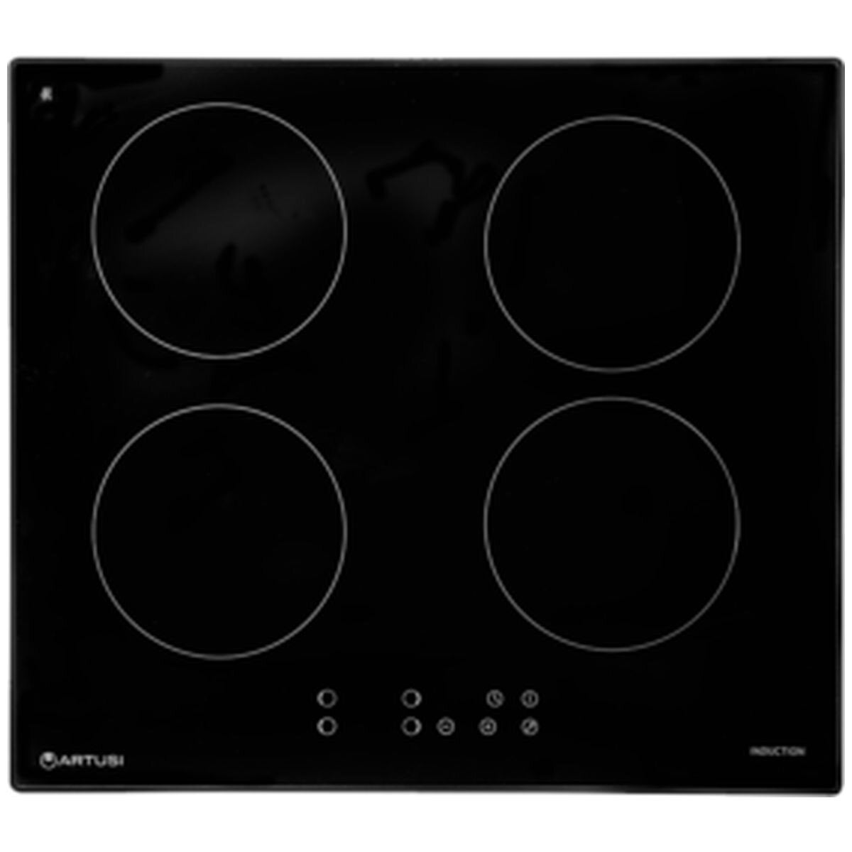 Artusi CAID4PG 60cm 4 Zone Plug-In Induction Cooktop