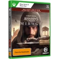 Ubisoft Assassins Creed Mirage Deluxe Edition Xbox Series X Game