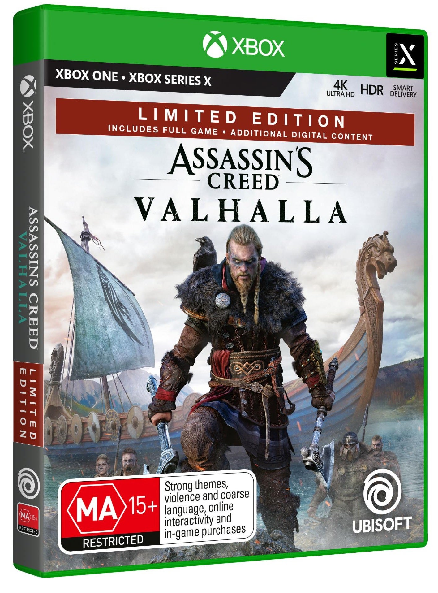 Ubisoft Assassins Creed Valhalla Limited Edition Xbox Series X Game