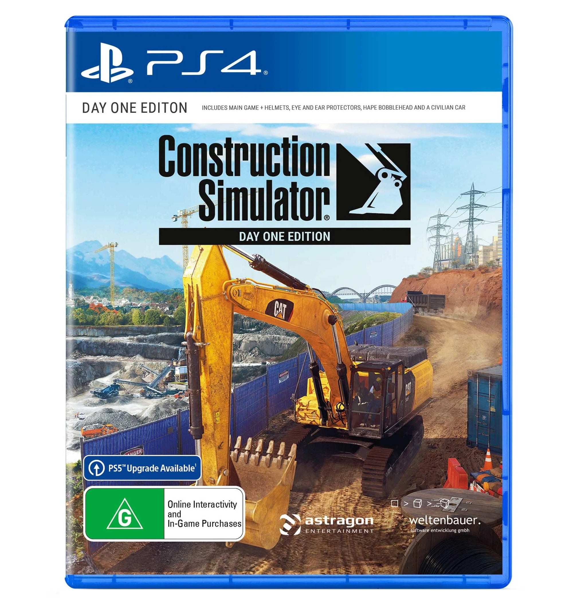 Astragon Construction Simulator Day One Edition PS4 Playstation 4 Game