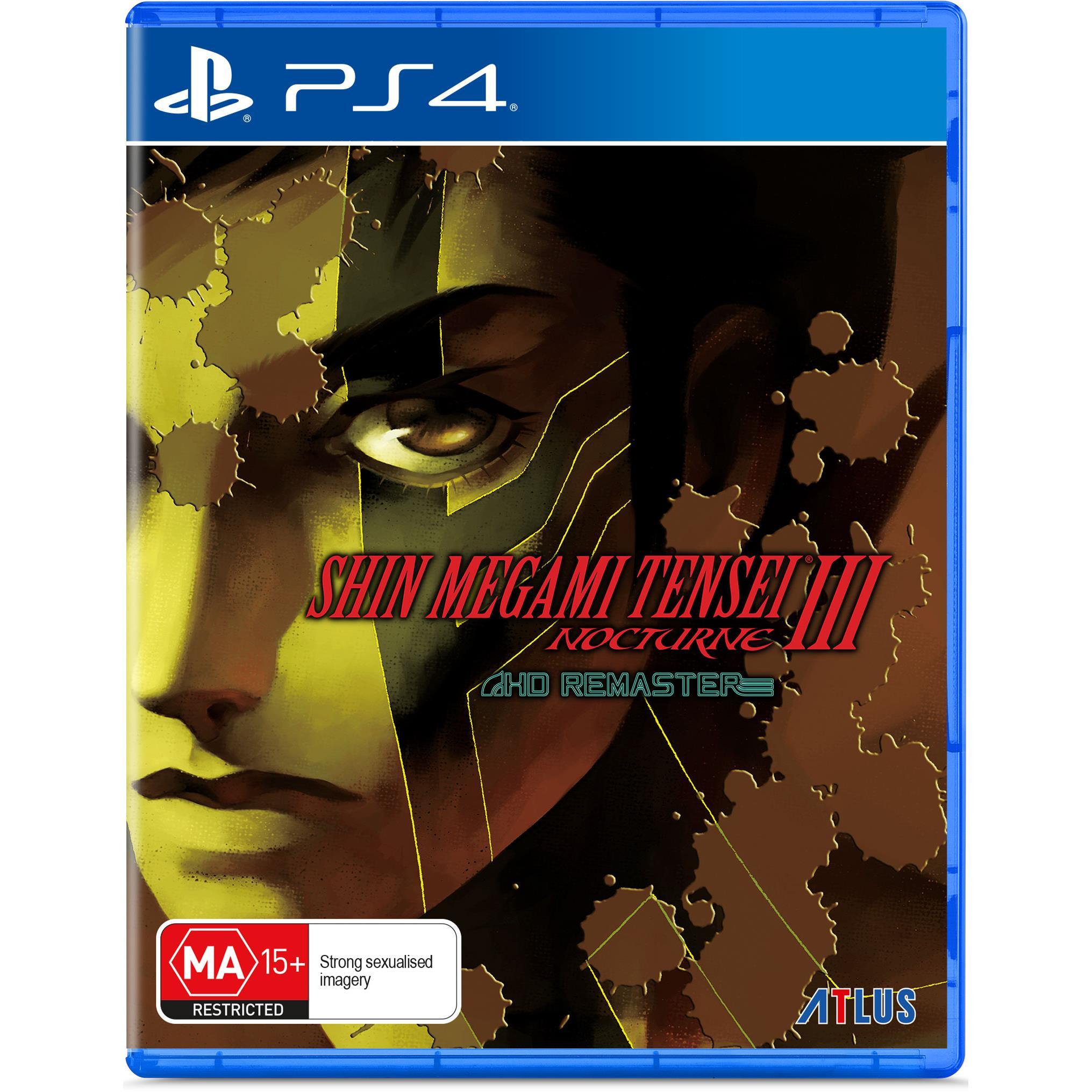 Atlus Shin Megami Tensei III Nocturne HD Remaster PS4 Playstation 4 Game