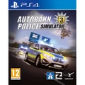 Aerosoft Autobahn Police Simulator 3 PS4 Playstation 4 Game