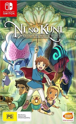 Bandai Ni No Kuni Wrath Of The White Witch Nintendo Switch Game