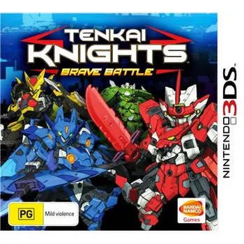 Bandai Tenkai Knights Brave Battle Bravenwolf Edition Nintendo 3DS Game