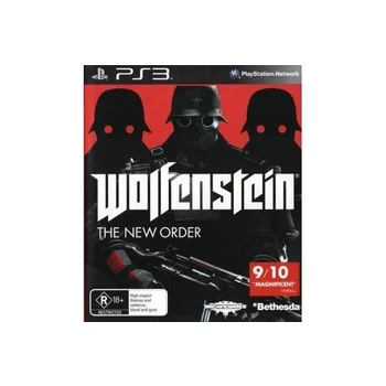 Bethesda Softworks Wolfenstein The New Order PS3 Playstation 3 Game