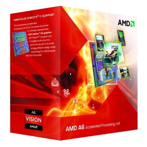 AMD A6-3500 AD3500OJGXBOX 2.1GHz Processor