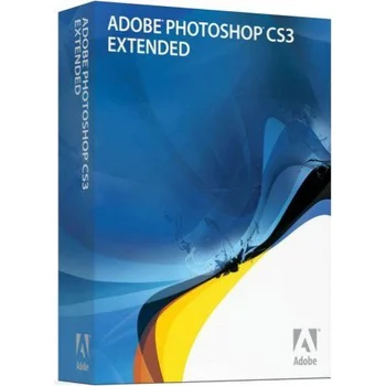 Adobe Photoshop CS3 Extended Retail Full Version Graphics Software