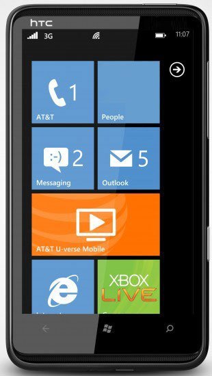 HTC HD7S Mobile Phone