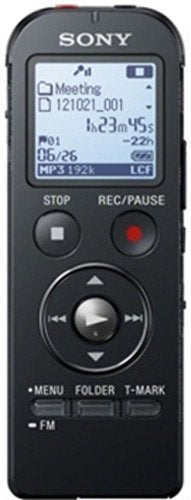 Sony ICD-UX533F 4GB Portable Voice Recorder