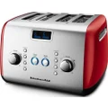4 Slice Artisan Automatic Toaster KMT423, Empire Red