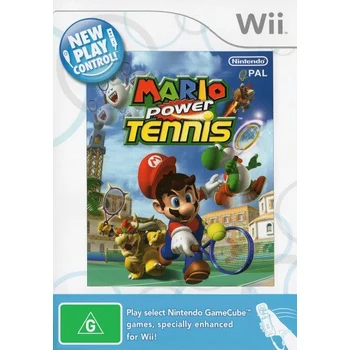 Nintendo Mario Power Tennis New Play Control Nintendo Wii Game