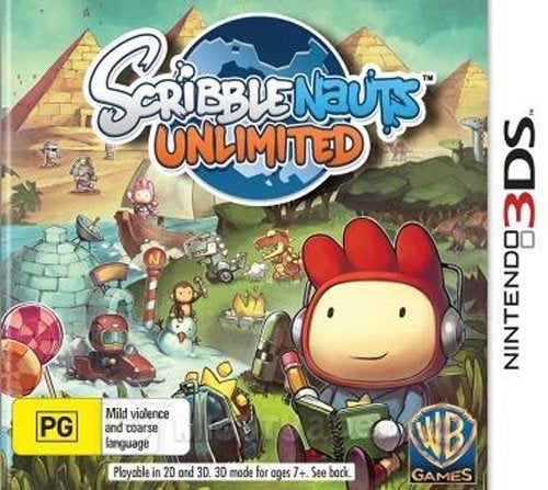 Warner Bros Scribblenauts Unlimited Nintendo 3DS Games