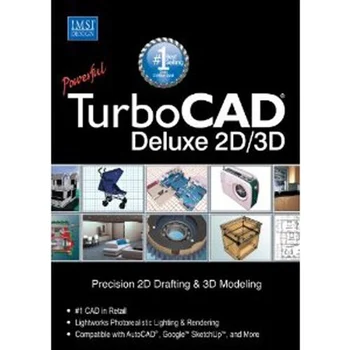 TurboCad 19 Deluxe For Windows Graphics Software