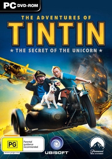 Ubisoft Adventures of Tintin The Secret of the Unicorn PC Game