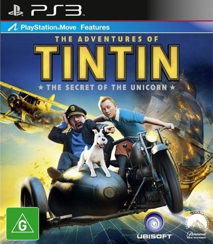 Ubisoft Adventures of Tintin The Secret of the Unicorn PS3 Playstation 3 Game
