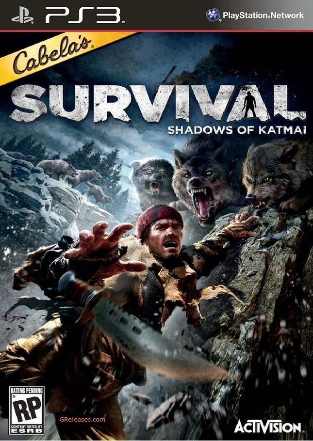 Activision Cabelas Survival Shadows of Katmai PS3 Playstation 3 Game