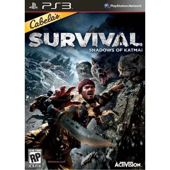 Activision Cabelas Survival Shadows of Katmai PS3 Playstation 3 Game