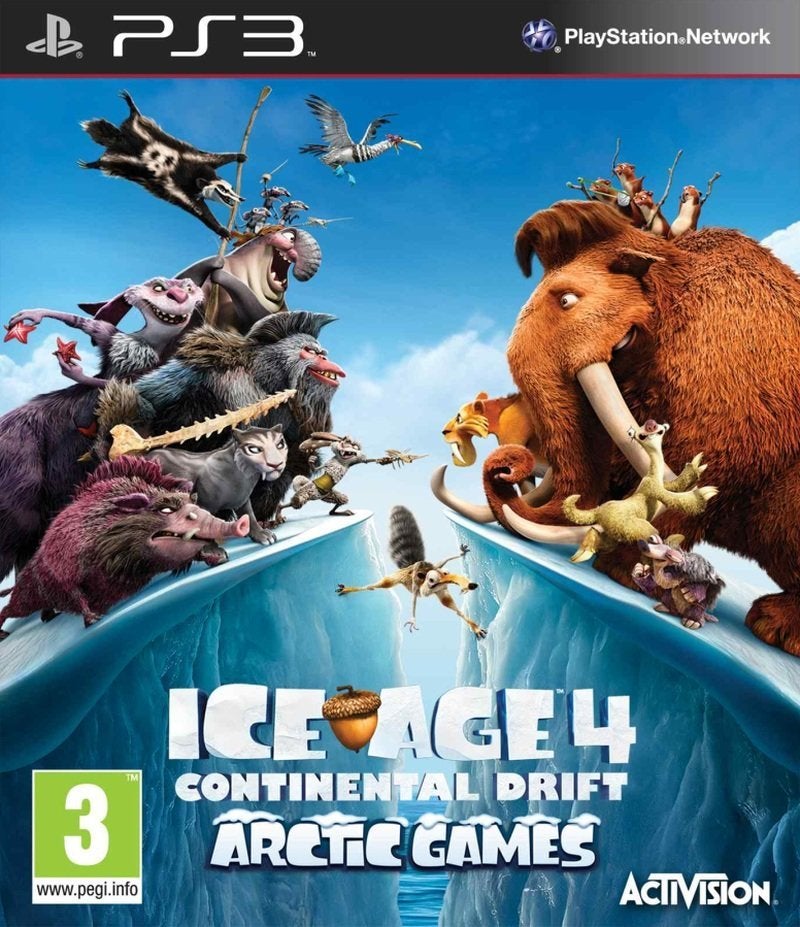 Activision Ice Age 4 Continental Drift PS3 Playstation 3 Game