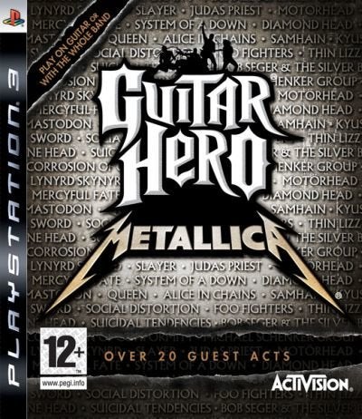 Activision Guitar Hero Metallica PS3 Playstation 3 Game