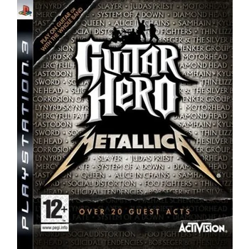 Activision Guitar Hero Metallica PS3 Playstation 3 Game