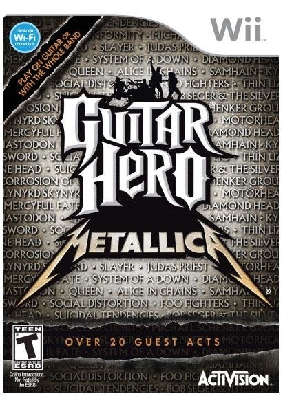 Activision Guitar Hero Metallica Nintendo Wii Game