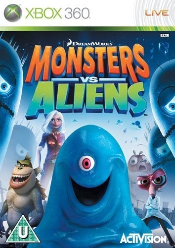 Activision Monsters Vs Aliens Xbox 360 Game