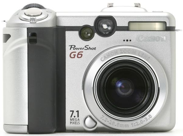 Canon Powershot G6 Digital Camera