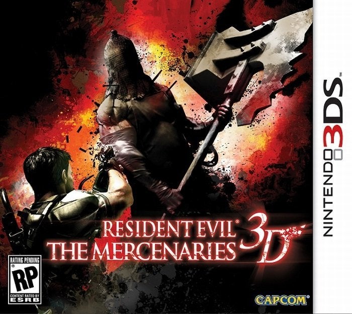 Capcom Resident Evil The Mercenaries 3D Nintendo 3DS Game