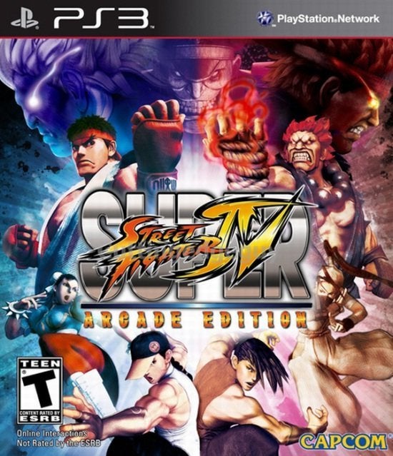 Best Capcom Super Street Fighter IV Arcade Edition PS3 Playstation 3 ...