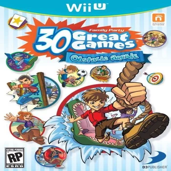 D3 Family Party 30 Great Games Obstacle Arcade Nintendo Wii U Game