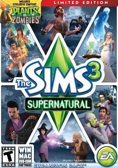 Electronic Arts The Sims 3 Supernatural Limited Edition PC Game