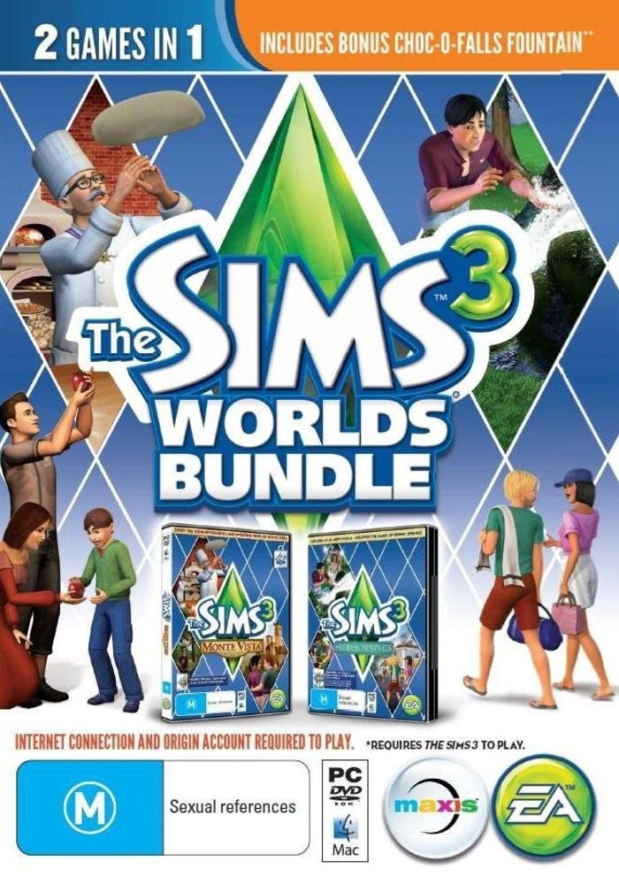Electronic Arts The Sims 3 World Bundle PC Game