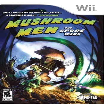 Gamecock Mushroom Men The Spore Wars Nintendo Wii Game