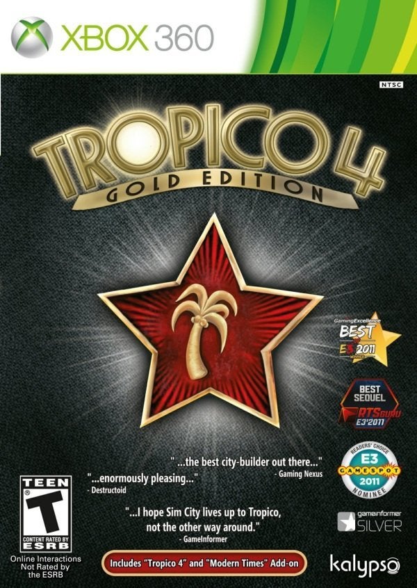 Kalypso Media Tropico 4 Gold Edition Xbox 360 Game
