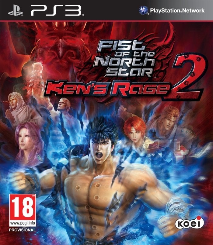 Koei Fist of the North Star Kens Rage 2 PS3 Playstation 3 Game