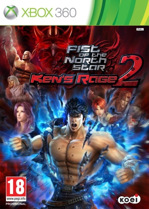 Koei Fist of the North Star Kens Rage 2 Xbox 360 Game