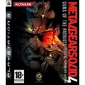 Konami Metal Gear Solid 4 Guns Of The Patriots PS3 Playstation 3 Game