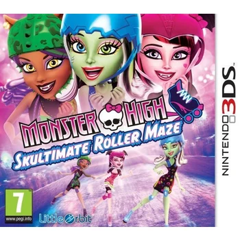 Little Orbit Monster High Skultimate Roller Maze Nintendo 3DS Game