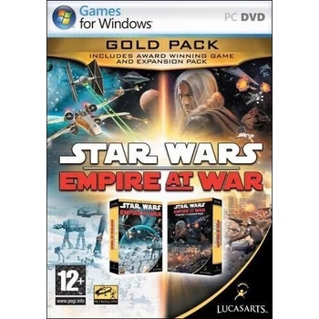 Lucas Art Star Wars Empire At War Gold Pack PC Game