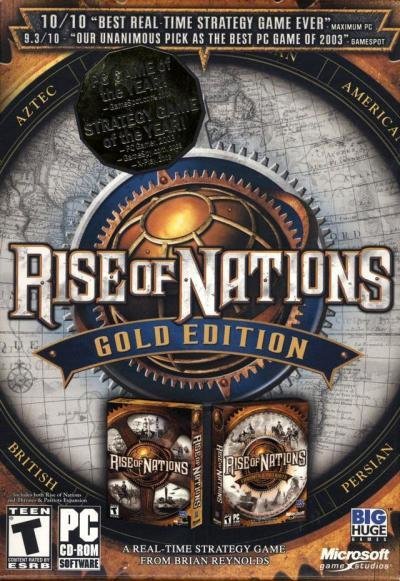 Microsoft Rise of Nations Gold Edition PC Game