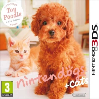 Nintendo Nintendogs and Cats Toy Poodle and New Friends Nintendo 3DS Game