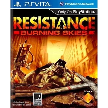 SCE Resistance Burning Skies PS Vita Game